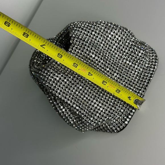 Green Rhinestone Handbag - Picture 7 of 8